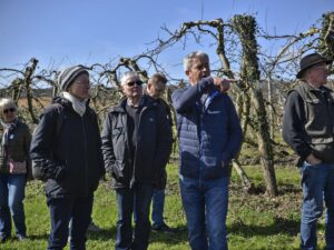 Visite du verger des Savoies - Agrilocal86