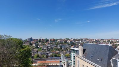 Vue depuis le 3e étage de l'hôtel du département (côté ouest)