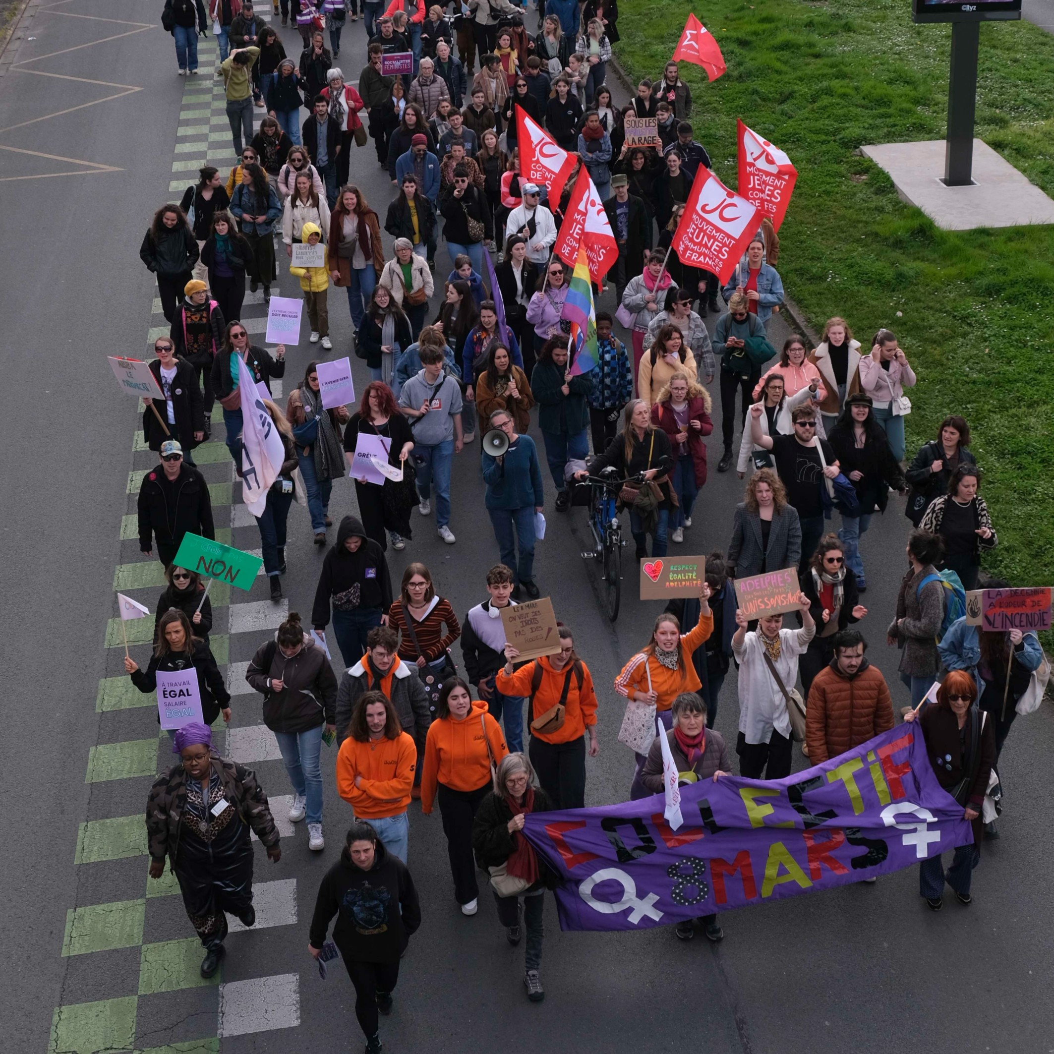 Manifestation du 8 mars 2025