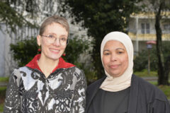 Avec Salimata Moussa, ma remplaçante